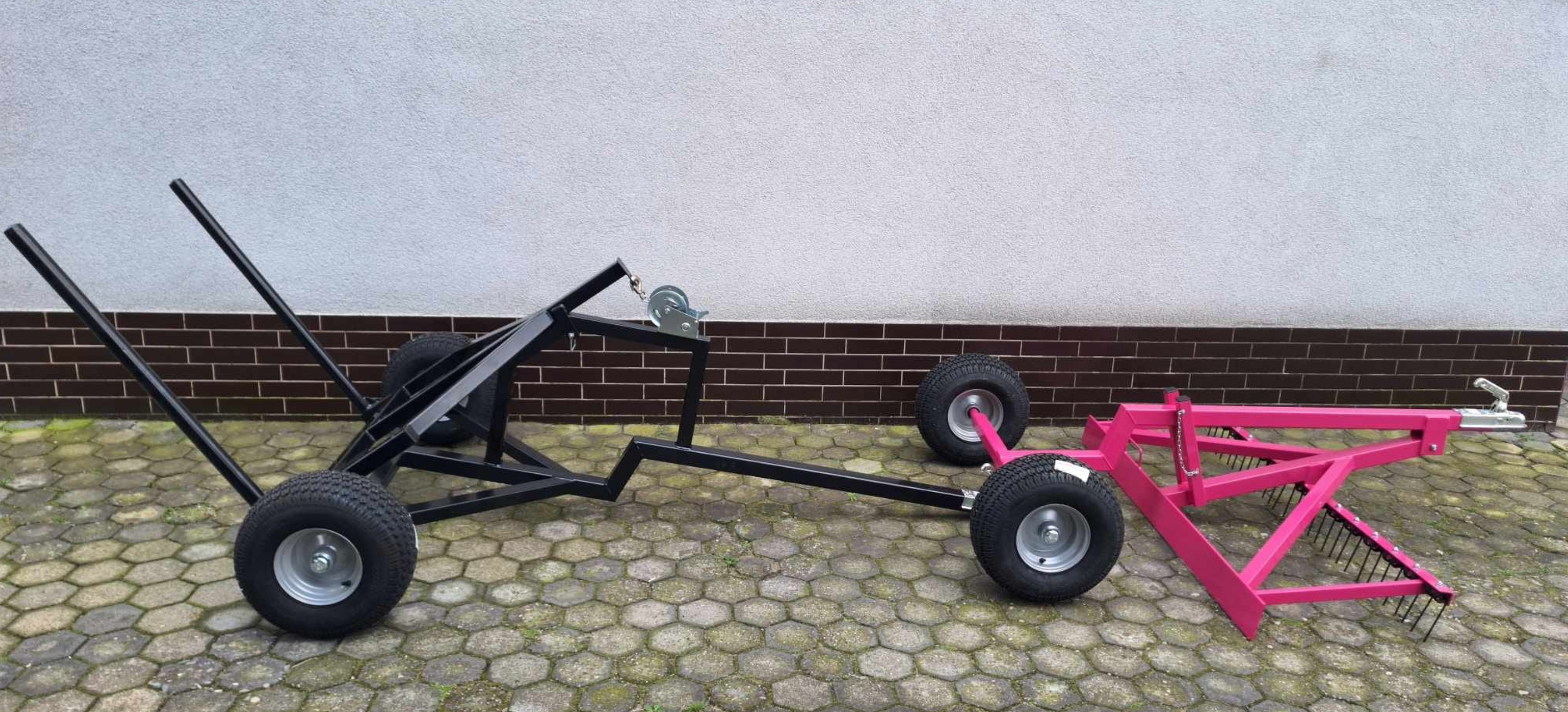 Przykładowa realizacja 2W1 Wózek i równiarka