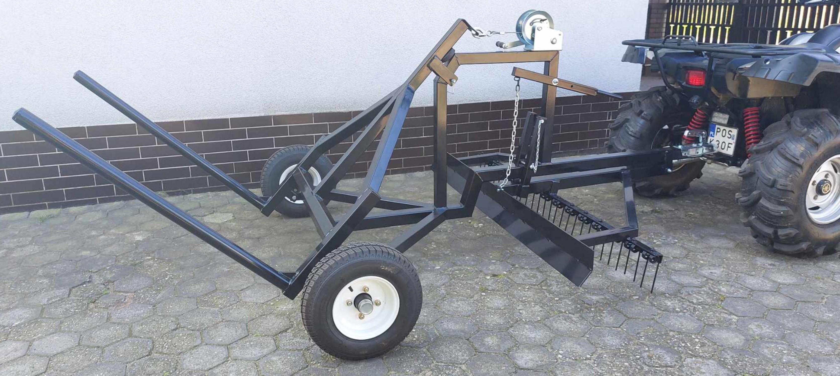 Przykładowa realizacja 2W1 Wózek i równiarka