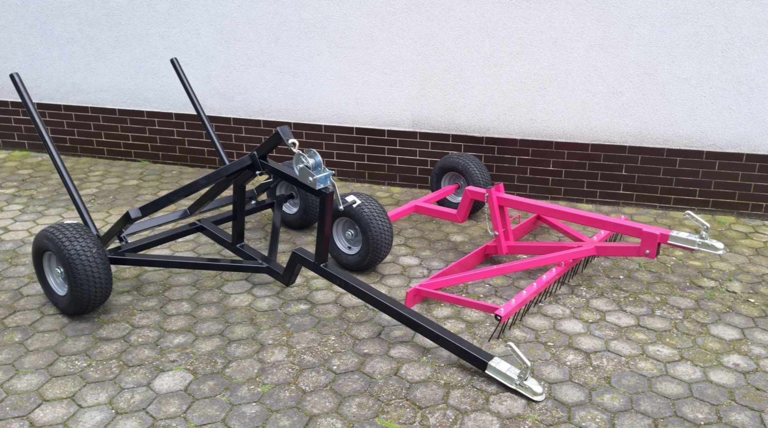 Przykładowa realizacja 2W1 Wózek i równiarka